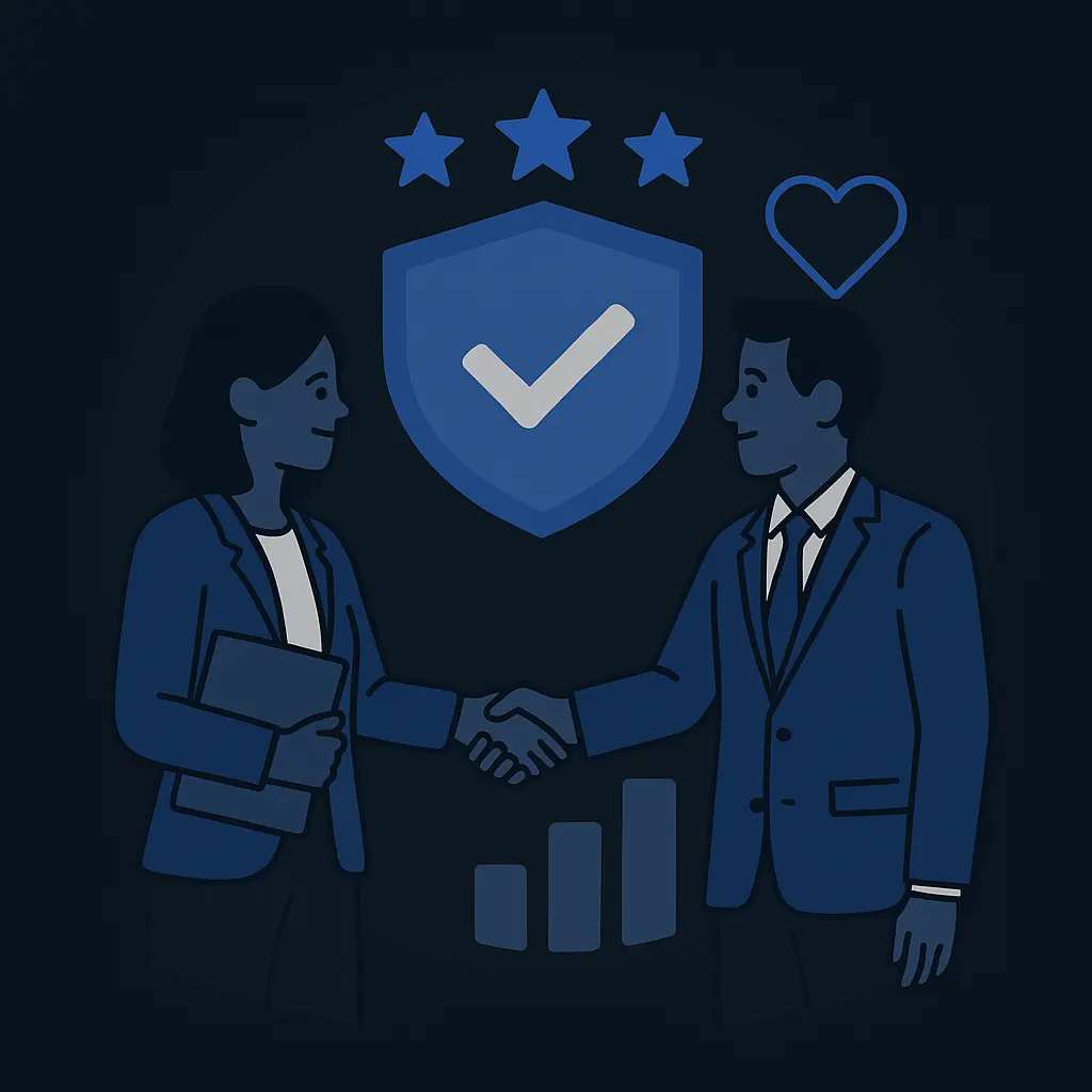 Client retention rate visualization